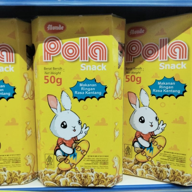 

monde pola snack 50gr