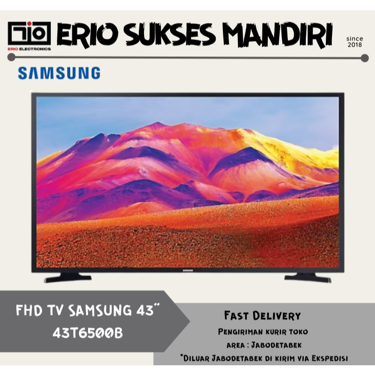 SAMSUNG 43T6500B / 43T6500 FULL HD Smart TV 43 Inch