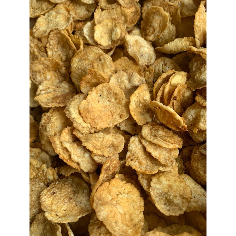 

Emping matang rasa bawang putih gurih 200gr
