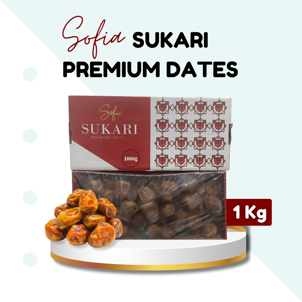 

KURMA SUKARI SOFIA 1KG – KURMA SUKARI – SUKARI PREMIUM – 1KG