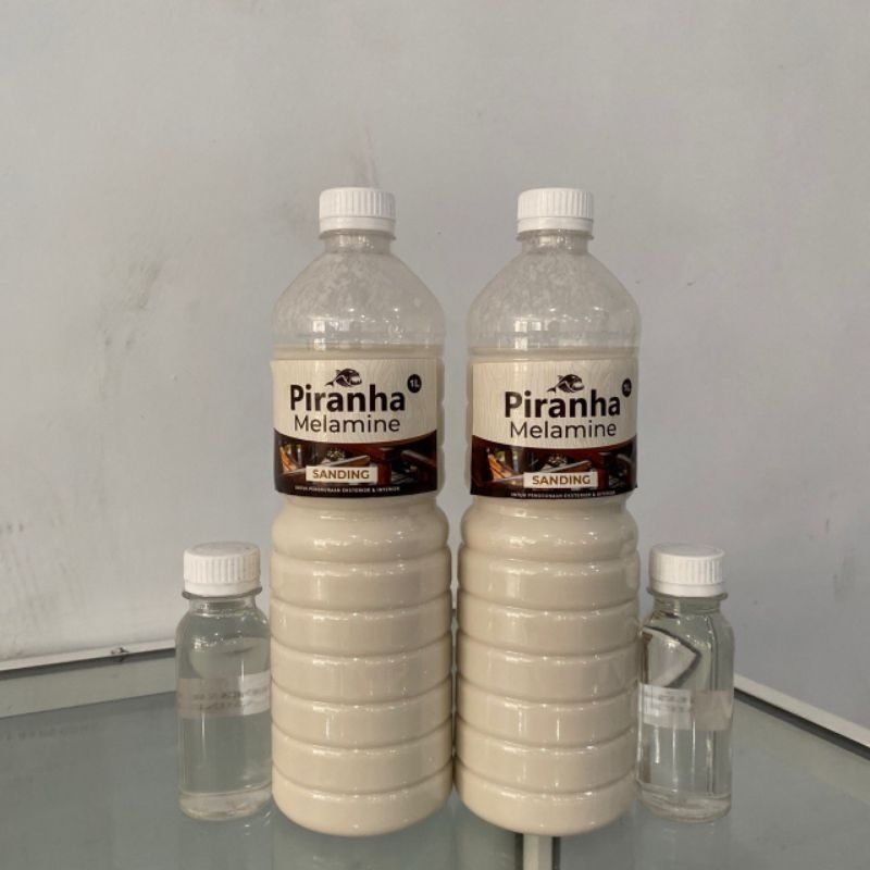 Piranha Melamine Sanding Sealer 1 Liter // Sanding Sealer Kayu Merk Piranha 1 Liter