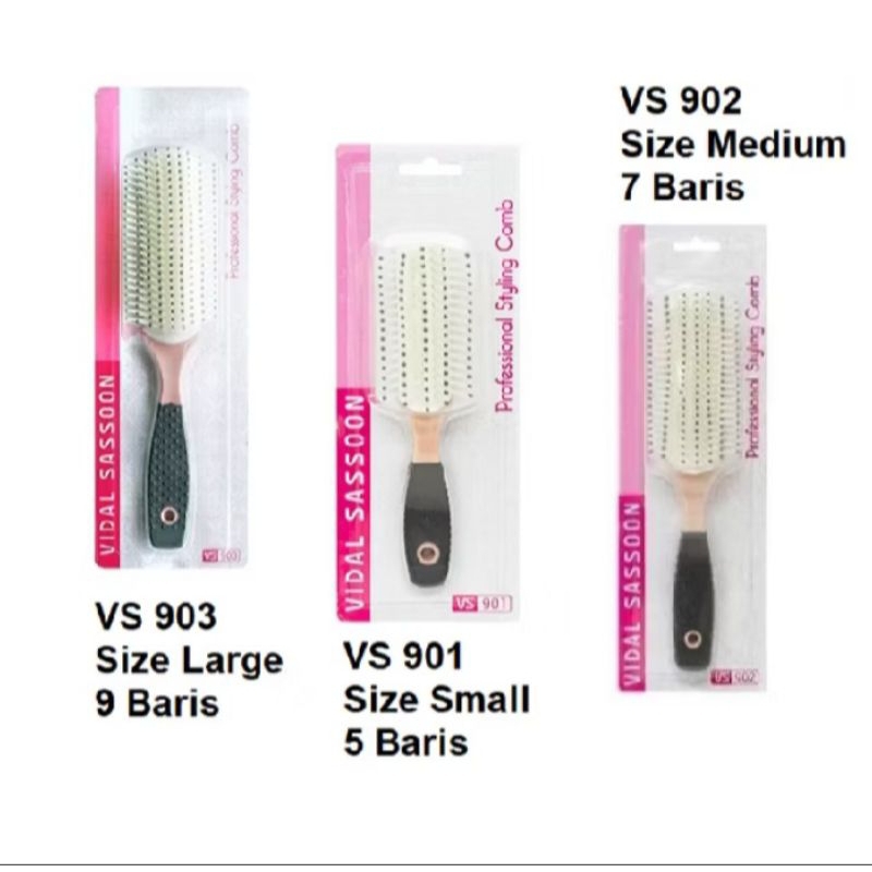 VIDAL SASSOON PROFESIONAL STYLING COMB /SISIR VIDAL
