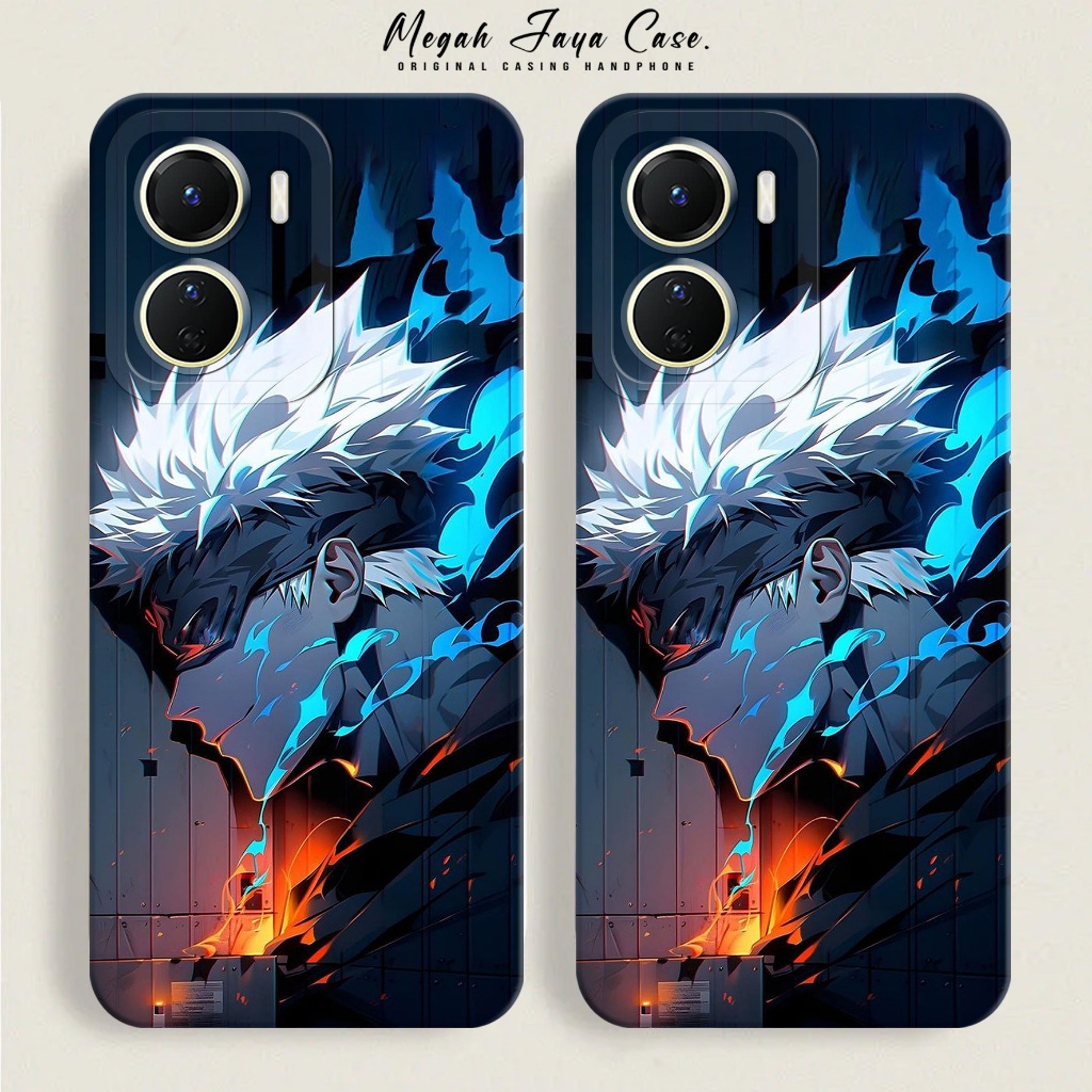 Case VIVO Y16 - Softcase Hp VIVO Y16 Motif Gojo Satoru - Casing Hp VIVO Y16 - Softcase Pro Camera - 