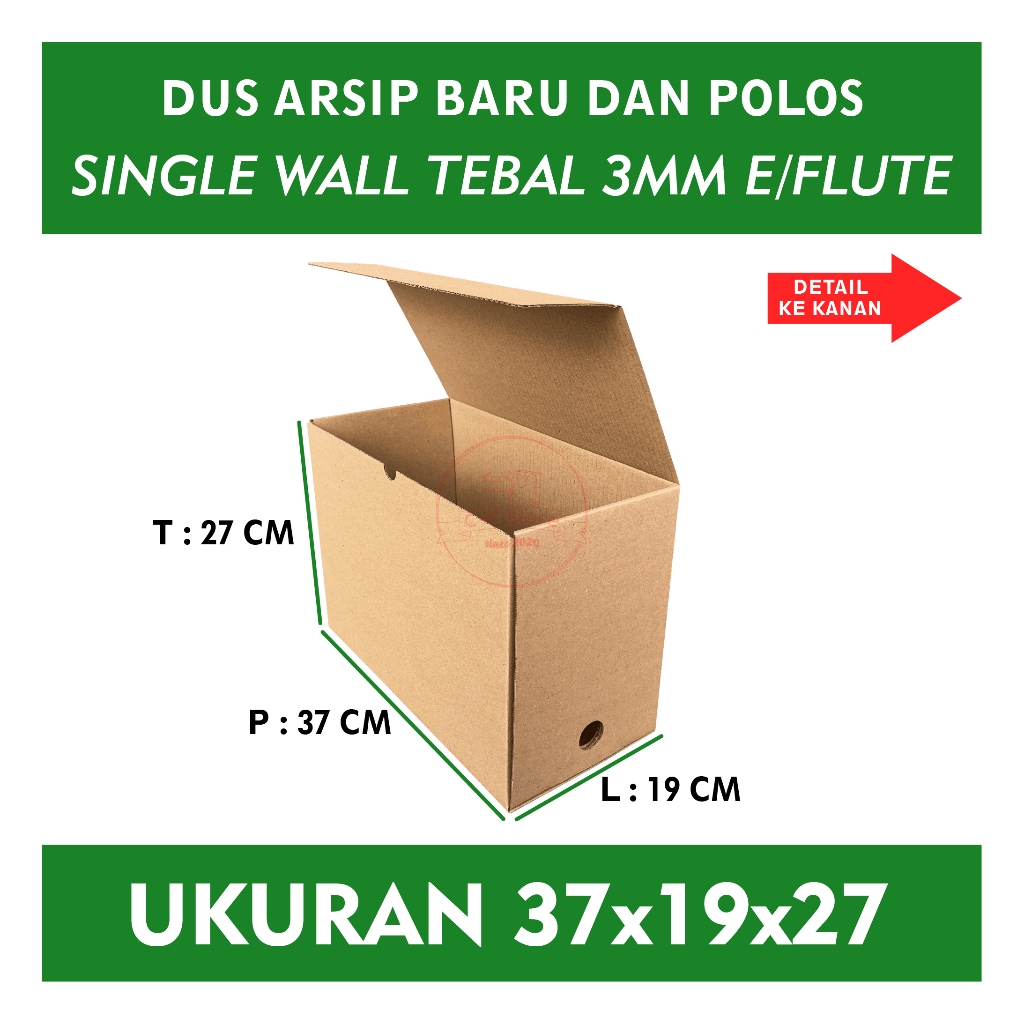 

Dus Arsip / Box File / Kardus Dokumen 37x19x27