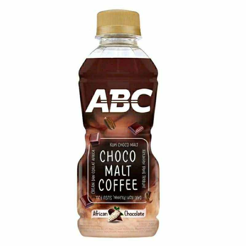 

ABC kopi choco malt 1 karton isi 24 botol @200ml