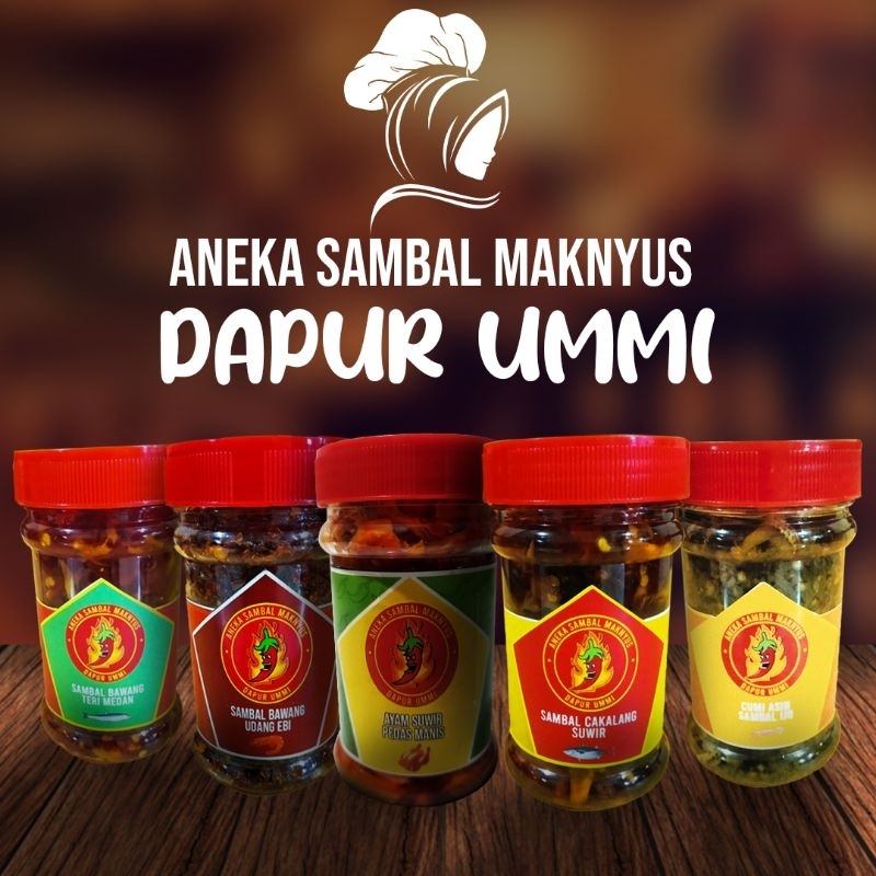 

Aneka Macam Sambal Dapur Ummi (±170gr)