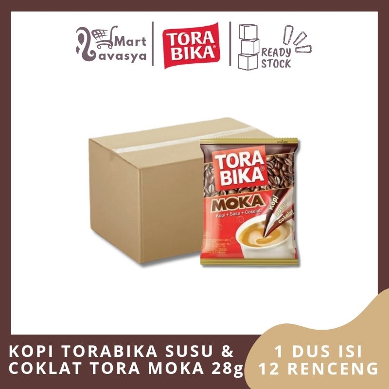 

KOPI TORABIKA SUSU + COKLAT TORA MOKA 28g - 1 DUS ISI 12 RENCENG - KOTA BANDUNG - LAVASYA MART