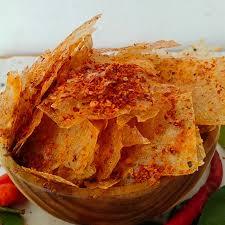 

Keripik kaca pedas daun jeruk isi 250 gram