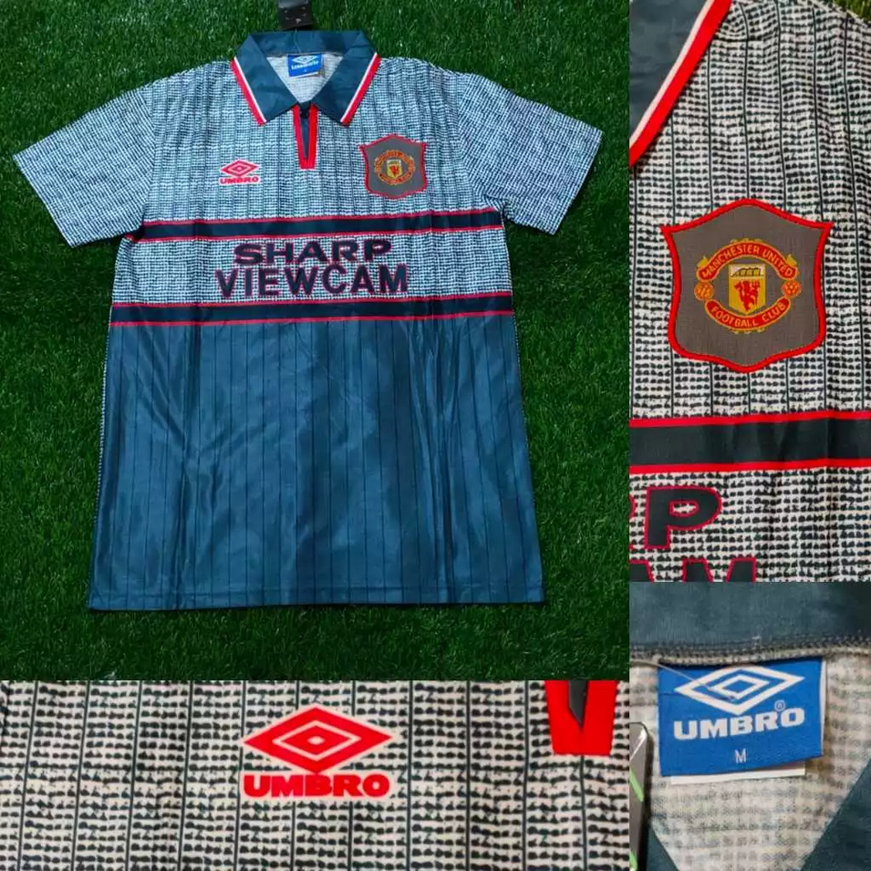 JERSEY RETRO VINTAGE MU AWAY SHARP VIEWCAM ABU 1995/1996 GRADE AAA CLASSIC