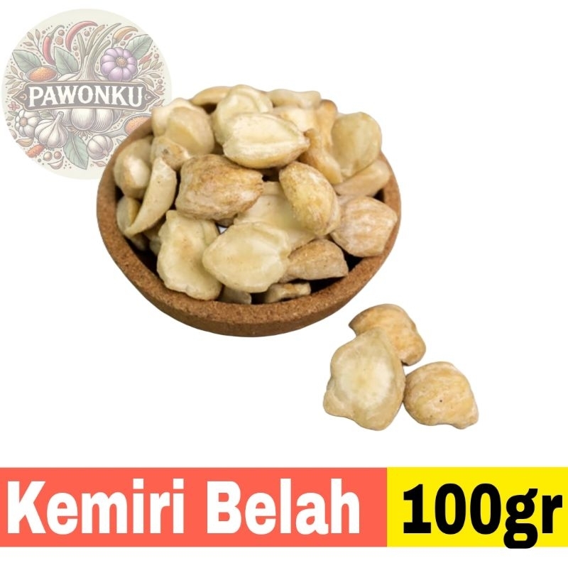

Kemiri Belah 2 / Pecah Ekonomis 100gr