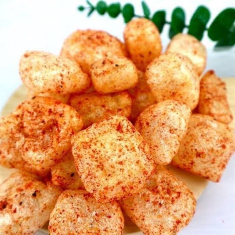 

Kerupuk Rambak Pedas 200gr Kulit Sapi Asli, 100% Alami dan Halal Krupuk, Cemilan - SnackOnTop
