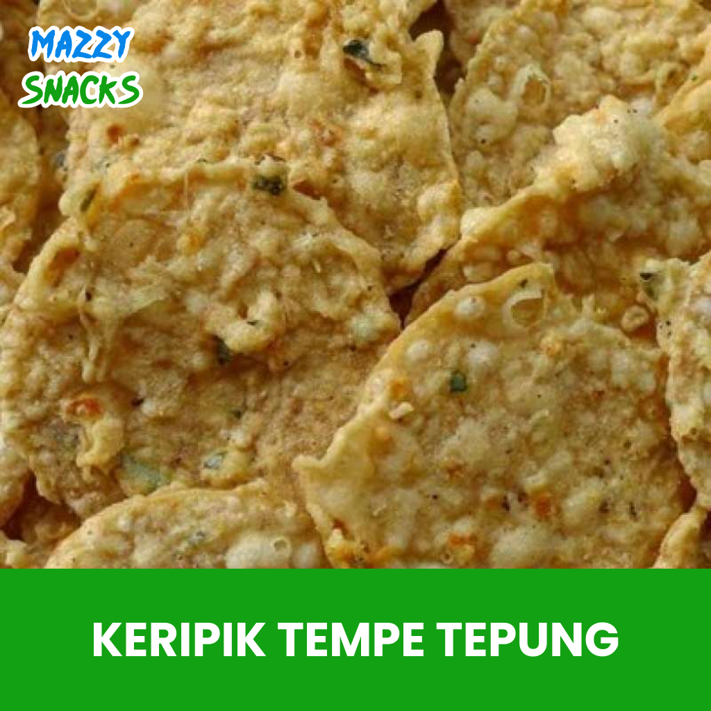 

Keripik Tempe Balutan Tepung Renyah Kiloan