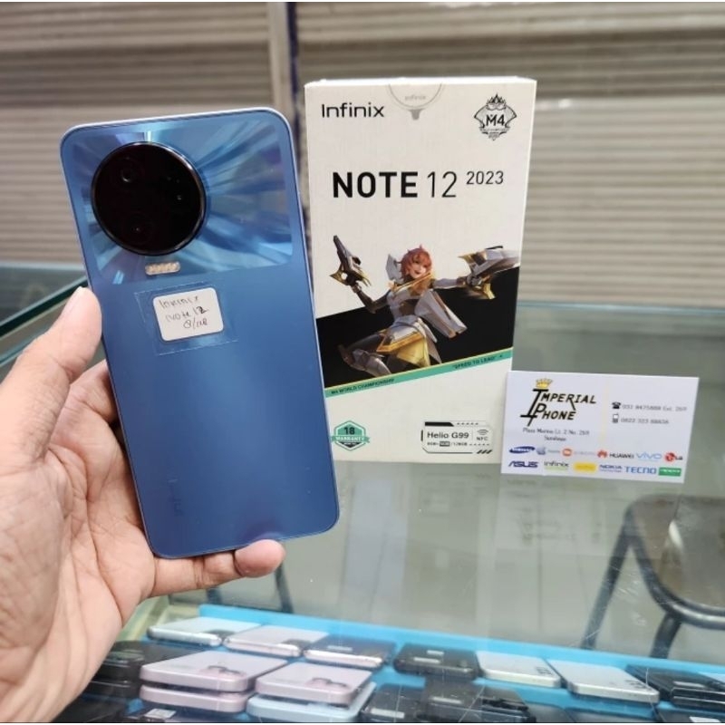infinix note 12 2023 8/128 resmi second