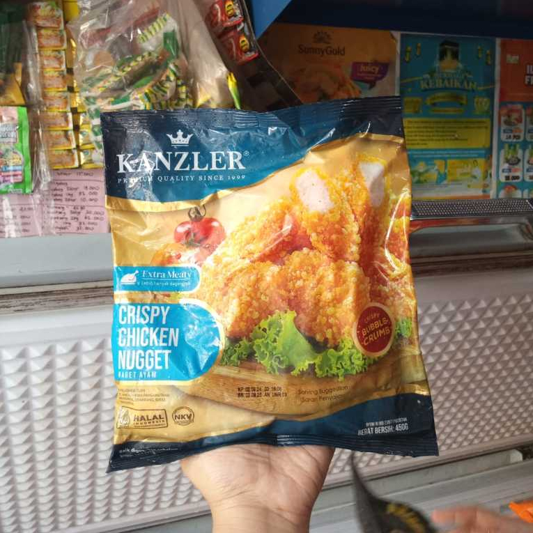 

Kanzler Chicken Nugget Crispy 450gr