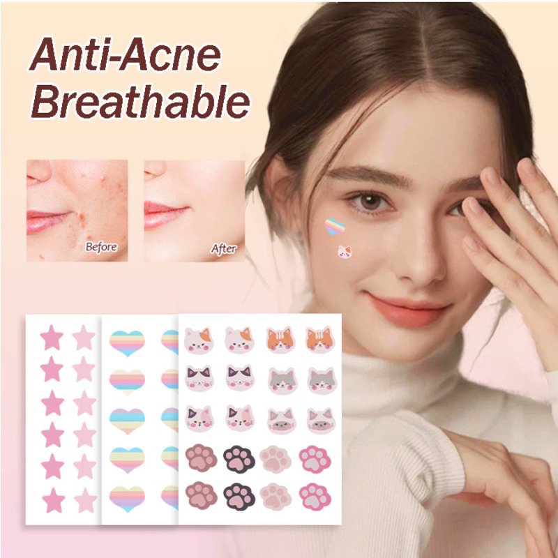 Acne Patch Lucu Pimple Patch Penghilang Jerawat