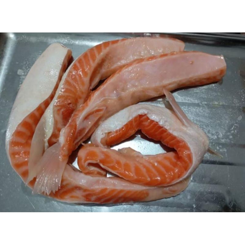 

Salmon daging frozen-kemasan 1 kg, fresh