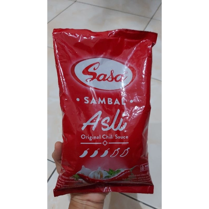 

Sambal sasa asli