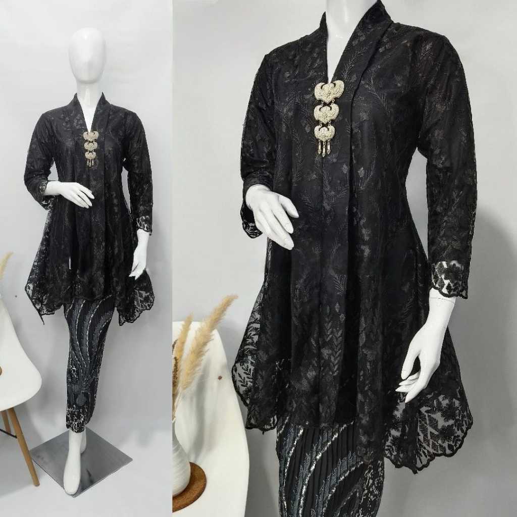 Ready Kebaya Modern Kartini Waka//Kebaya Pesta Kekinian//Kebaya Wisuda//Kebaya Wanita Busui