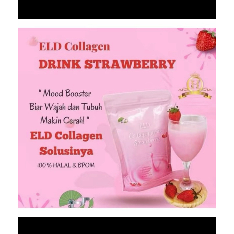 ELD Collagen Drink Strawberry