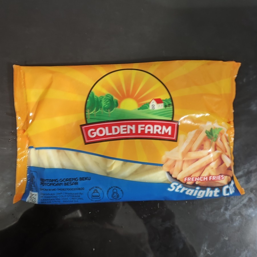 

Golden Farm kentang beku straight cut 500 gr