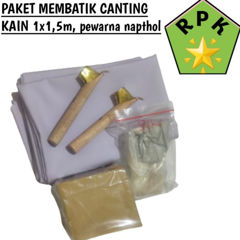 

Super Pembelian paket Alat membatik paket kain 15m naptol canting lilin