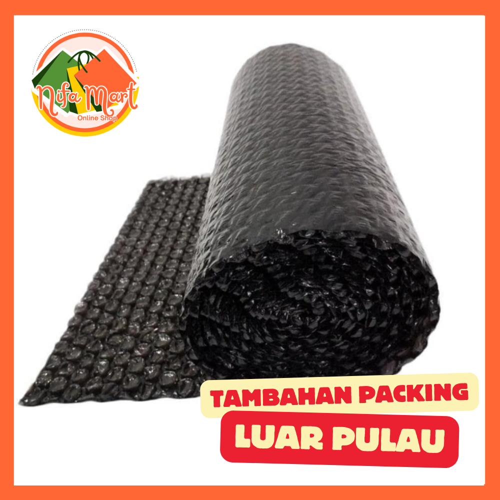 

Plastik Bubble Wrap Warna HITAM PREMIUM (TERBAL)