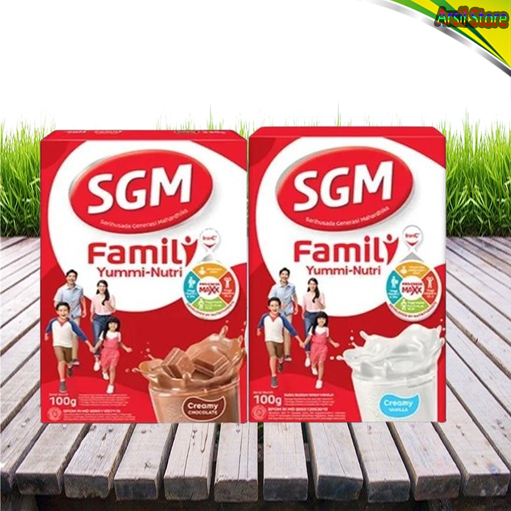 

SGM Family Yummi Nutri 100gr Vanila/Coklat