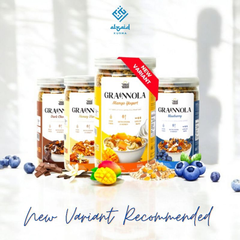 

Granola Timur Tengah 500gr Premium Quality Sereal Sarapan Sehat