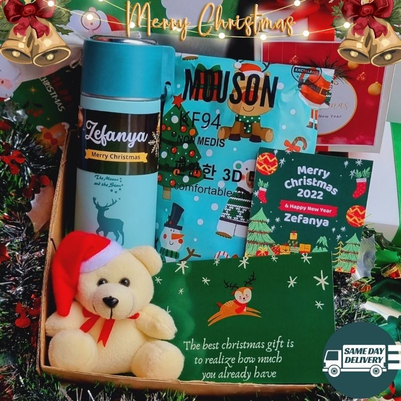 

Kado Natal Tumblr / Hampers Natal Christmas Gift / Botol Natal Custom ( DEER )