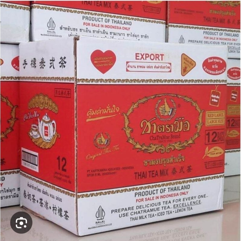 

Thai Tea 1 dus isi 12 pcs