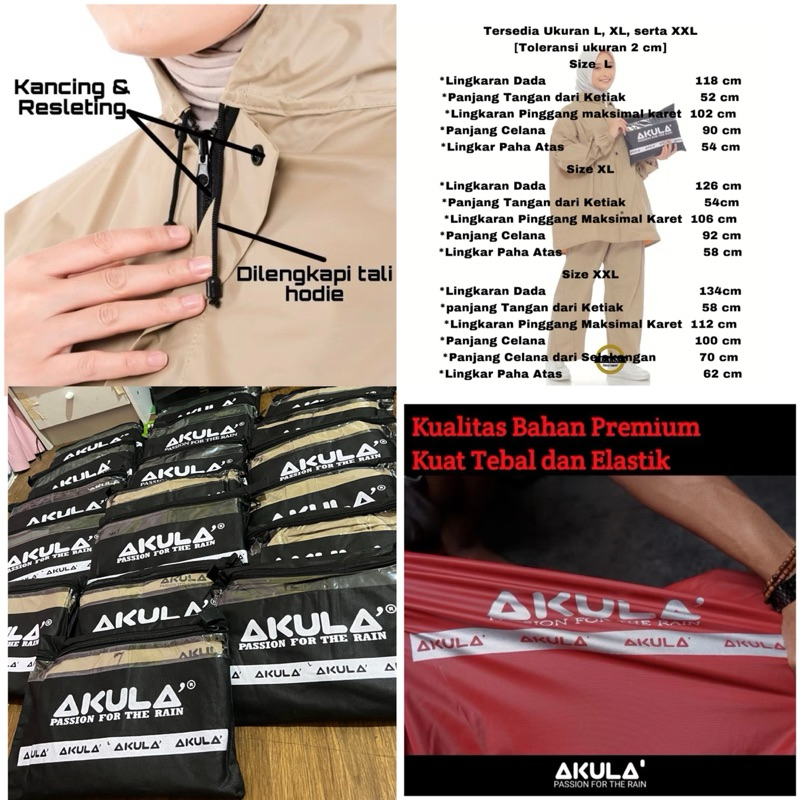 Mantel hujan AKULA , Jas Hujan Akula BEST SELLER , JAS HUJAN AKULA