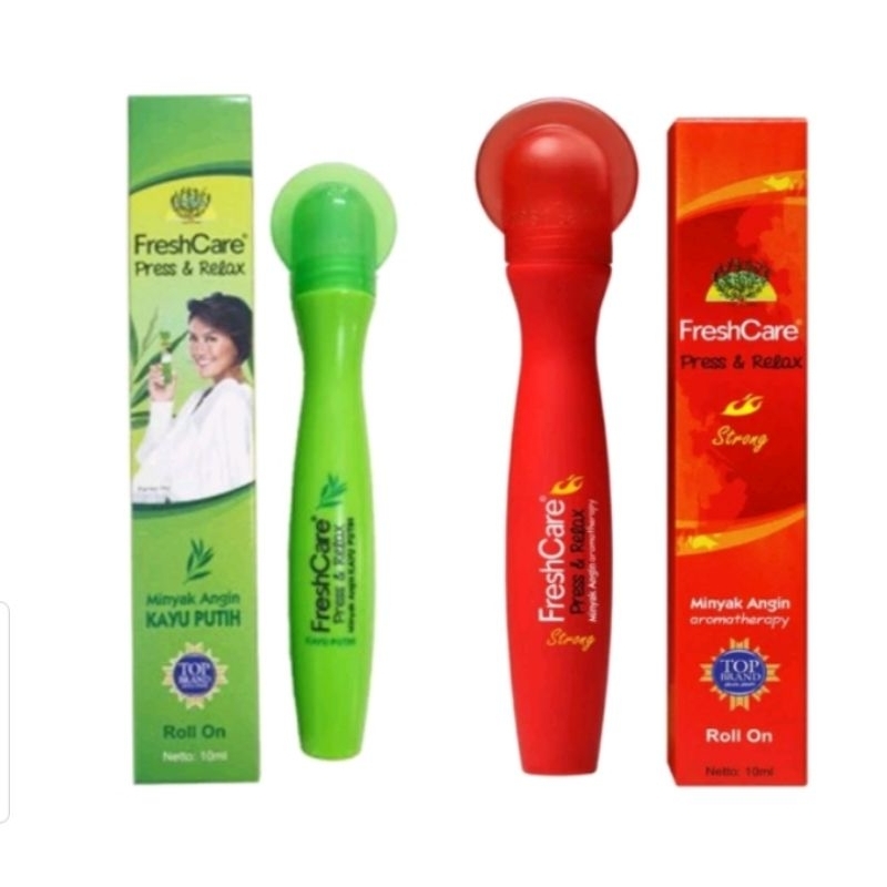 FreshCare Kerok Miyak Angin Kayu Putih Roll On Minyak Aromatherapy Strong