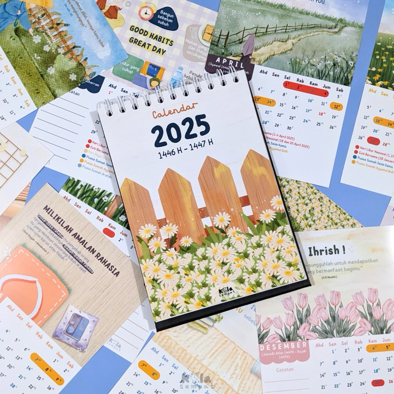 

Kalender Duduk 2025 Terdapat Hari Libur dan Puasa Kalender Hijriah Kalender A5