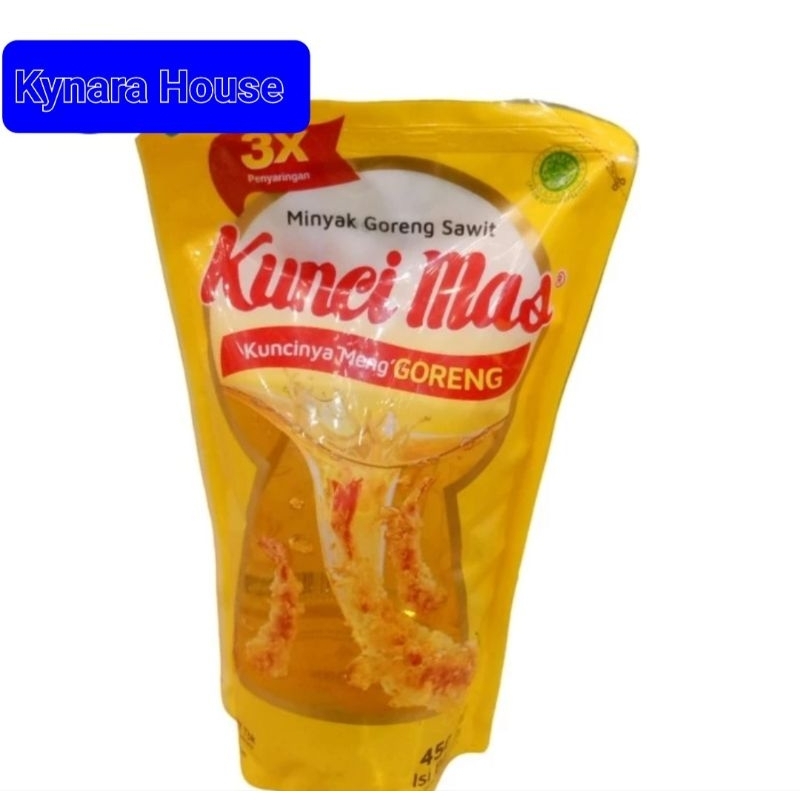 

Minyak Goreng Kunci Mas Pouch 24x450ml (Karton)