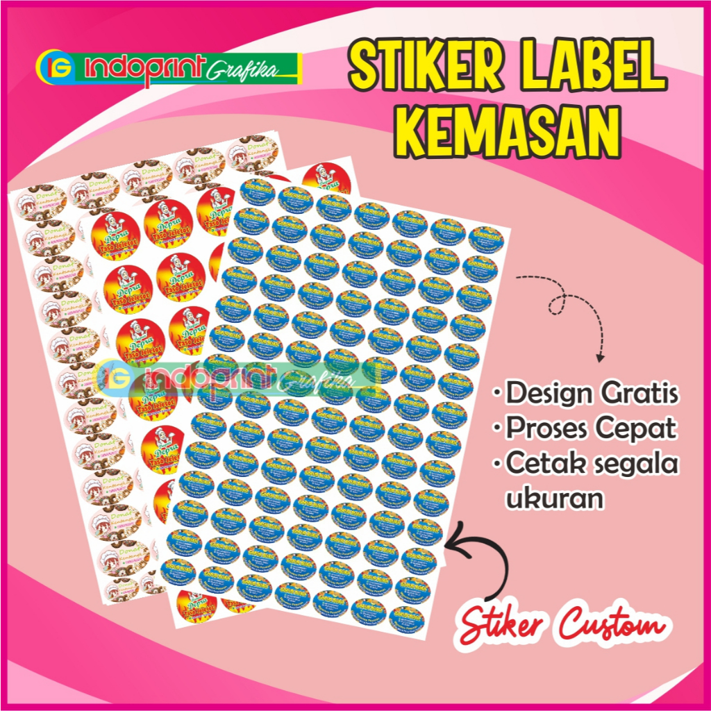 

CETAK STIKER BONTAK / STIKER LABEL KEMASAN / STIKER PRODUK