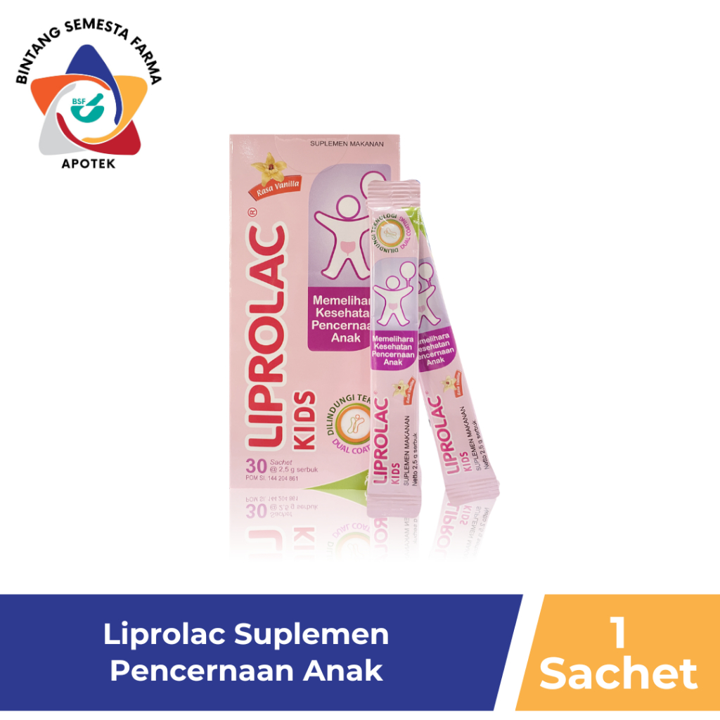 Liprolac Suplemen Pencernaan Anak