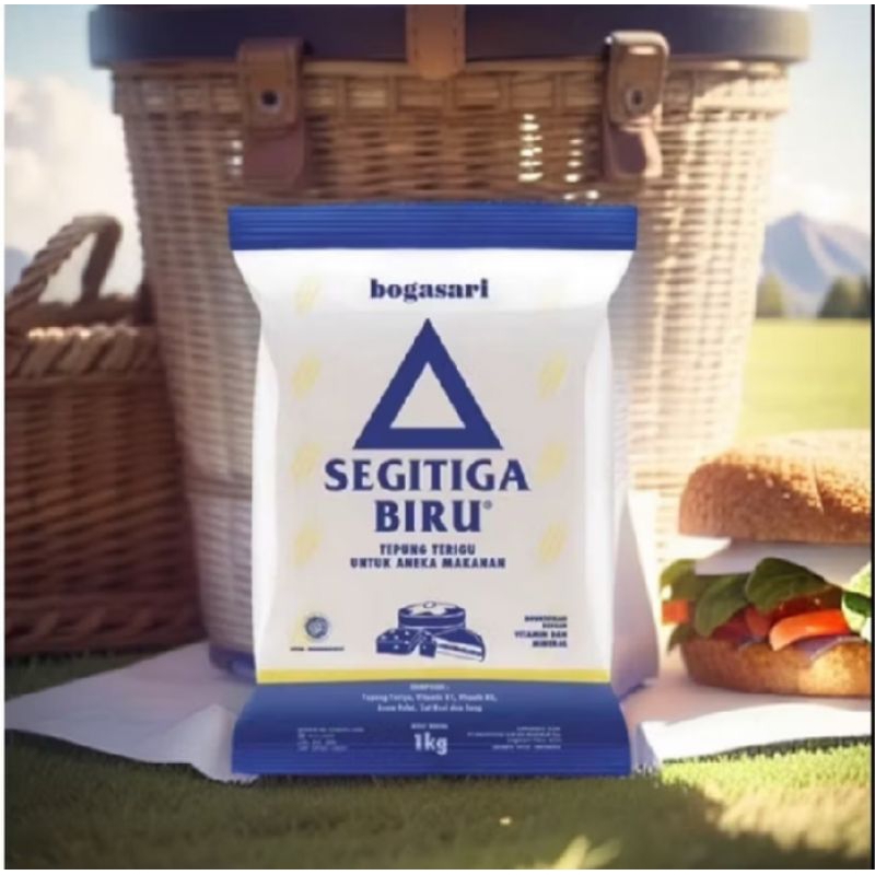 

Tepung terigu segitiga biru kemasan 1kg