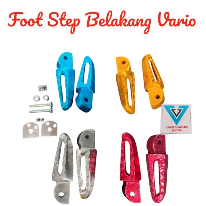 FOOT STEP PIJAKAN KAKI BELAKANG MOTOR BEAT VARIO SCOOPY