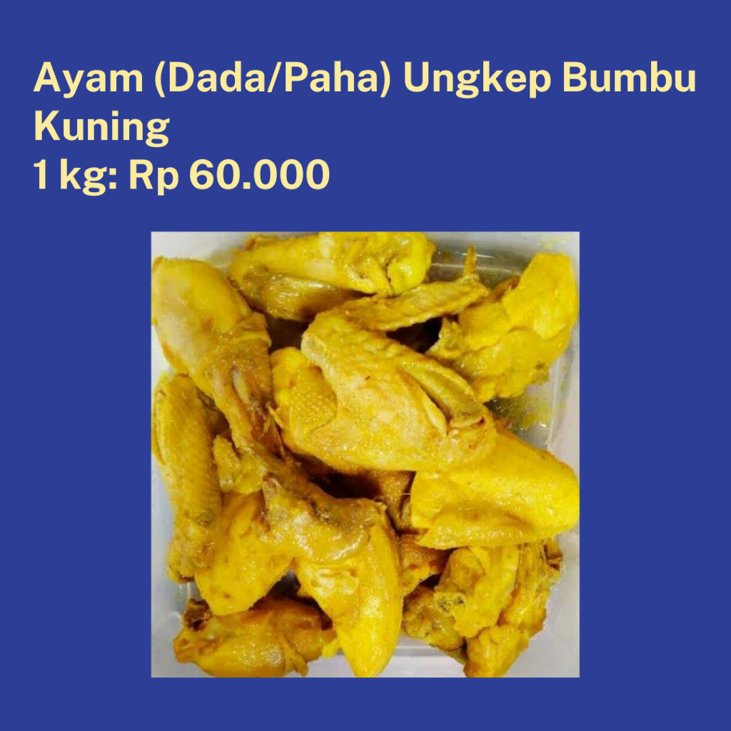 

Ayam Ungkep Bumbu Kuning