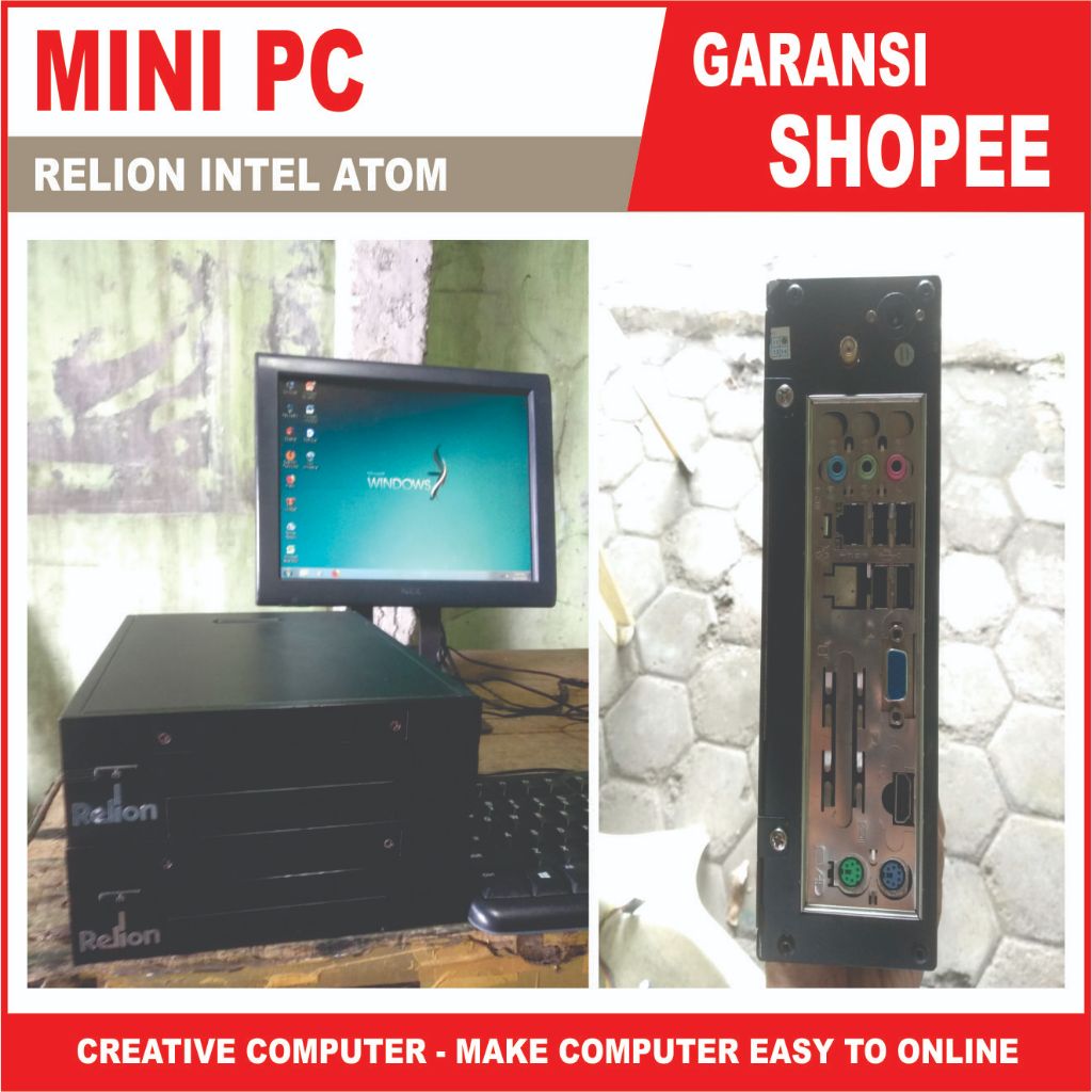 MINI PC RELION INTEL ATOM