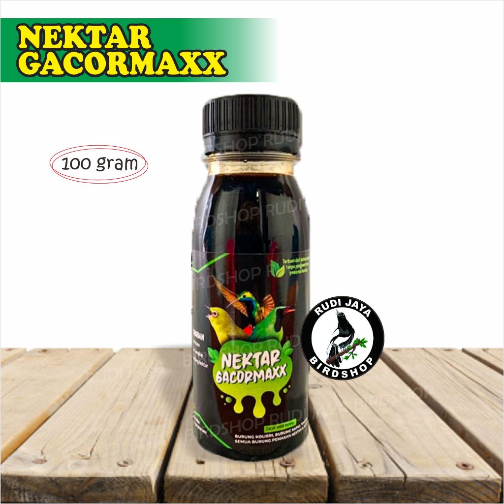 NEKTAR GACORMAXX NECTAR PAKAN MAKANAN BURUNG KOLIBRI NINJA KONIN SOGON TANPA KULKAS TANPA KROTO
