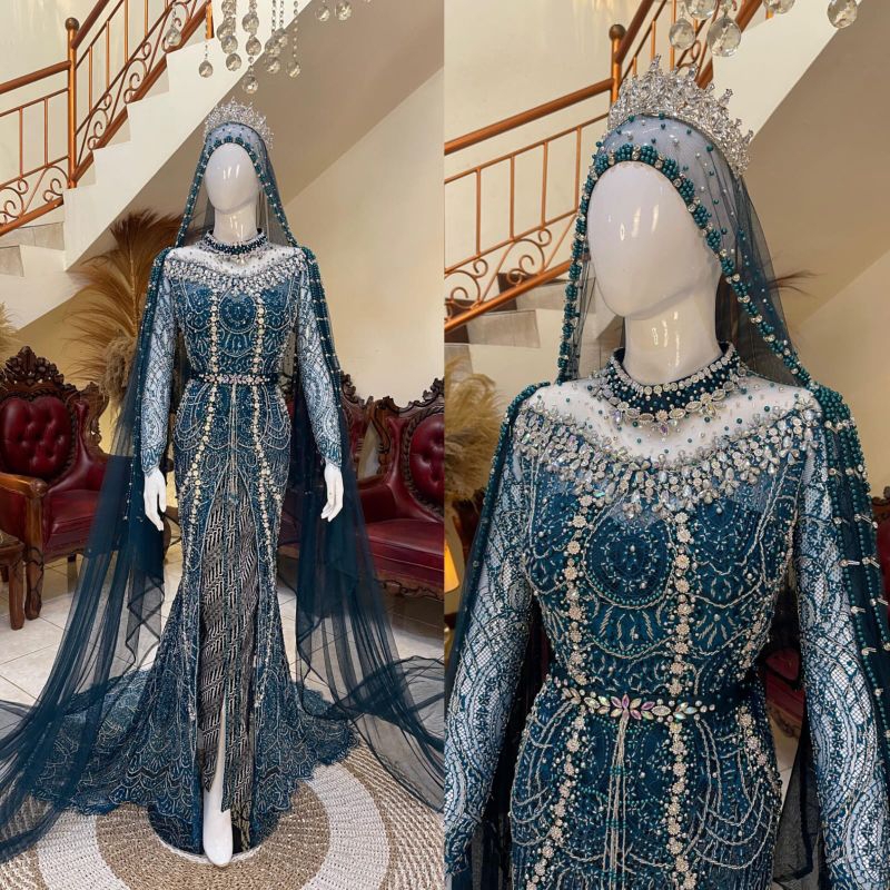 kebaya akad | kebaya pengantin | kebaya premium | kebaya akad ekor | kebaya akad santili