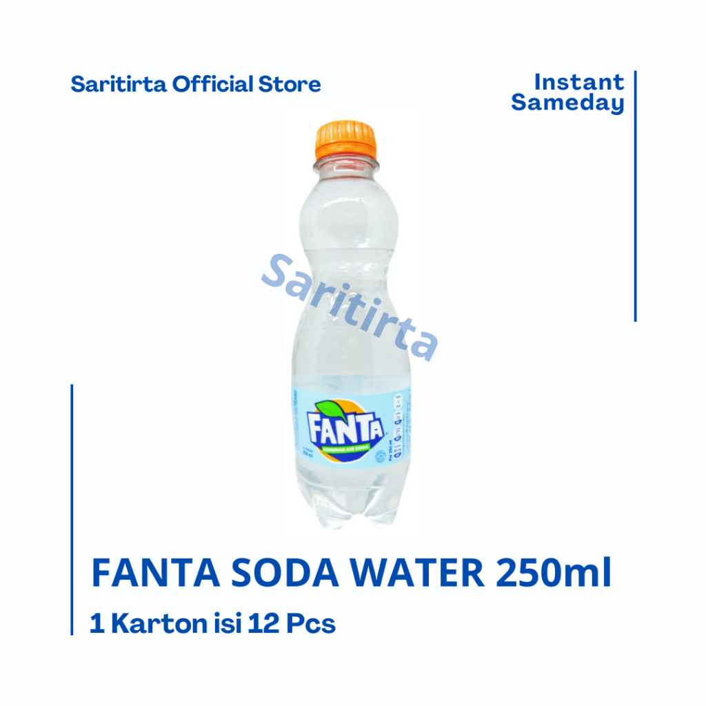 

Fanta Soda Water 250ml Pet / Fanta Air Soda 250ml Pet 1karton 12btl