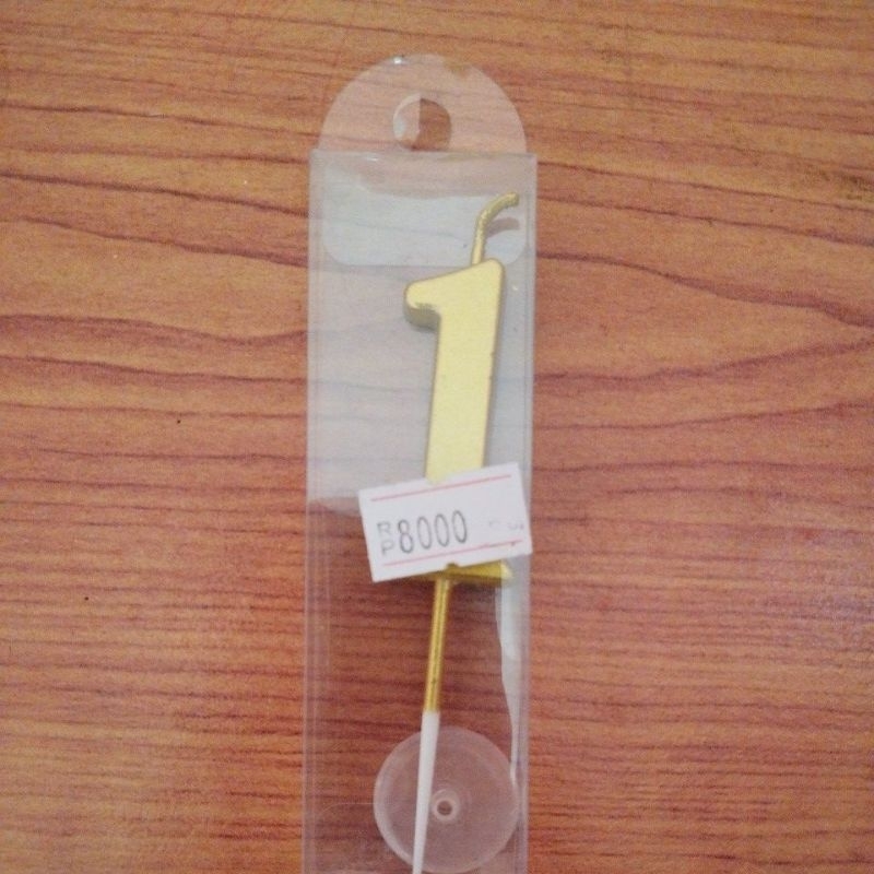 Lilin angka 1