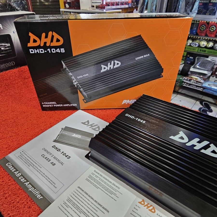 Power Amplifier Mobil 4 Channel DHD
