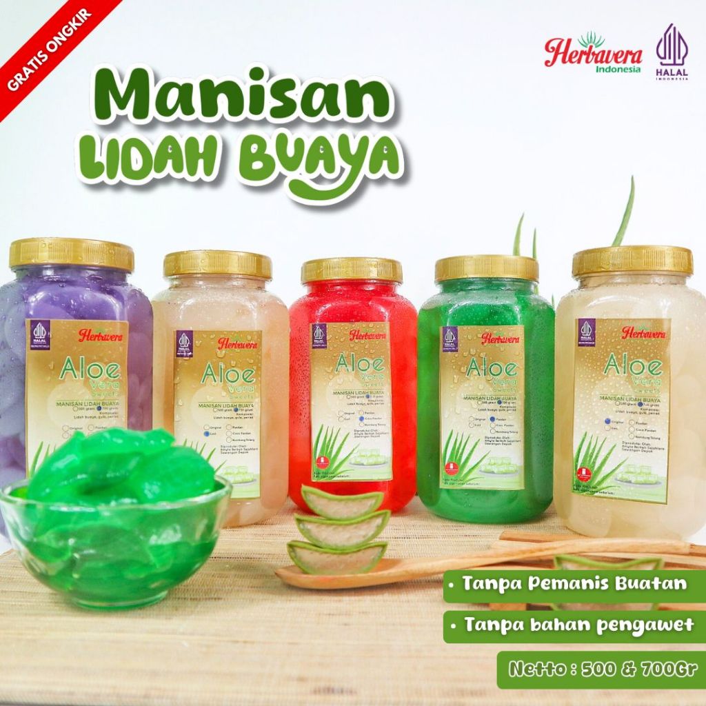 

Aloe Vera Lidah Buaya Manisan