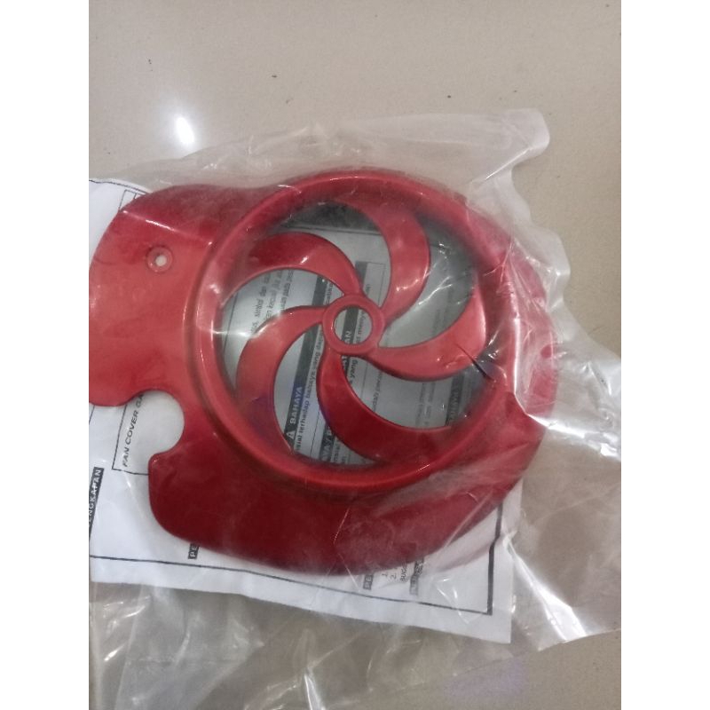 Cover Kipas Radiator Honda Beat Karbu Merah Original