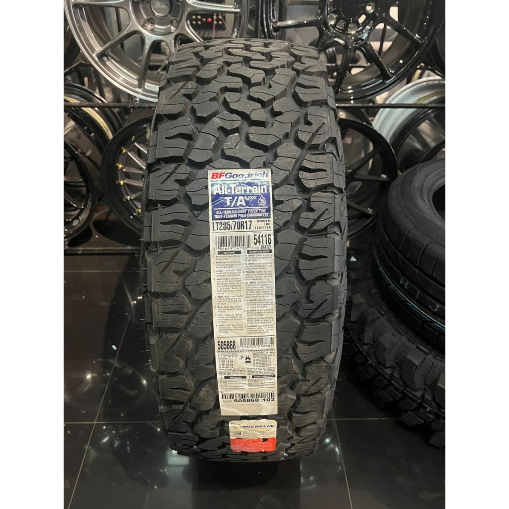 BAN MOBIL BFGOODRICH ATKO2 285/70 R17 MADE IN THAILAND)- TIE ROD WHEELS