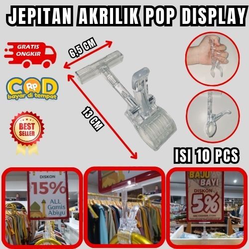 

CLIP PENJEPIT LABEL JEPIT HARGA | PRICE TAG FRAME POP DISPLAY KERTAS PANJANG DAN PENDEK