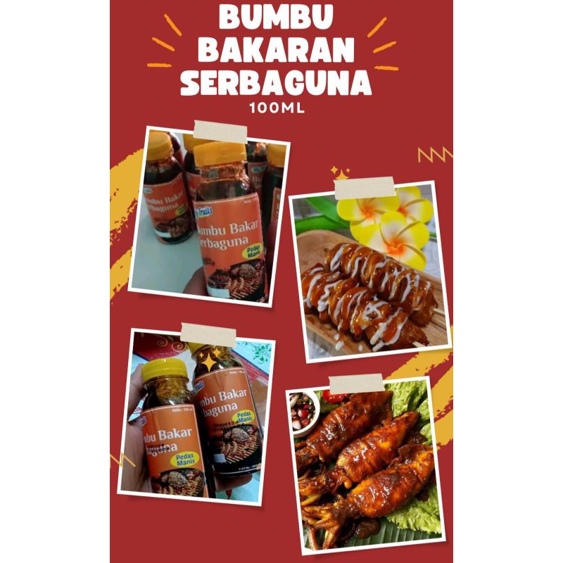 

BUMBU BAKARAN SERBAGUNA PEDAS MANIS 100ml